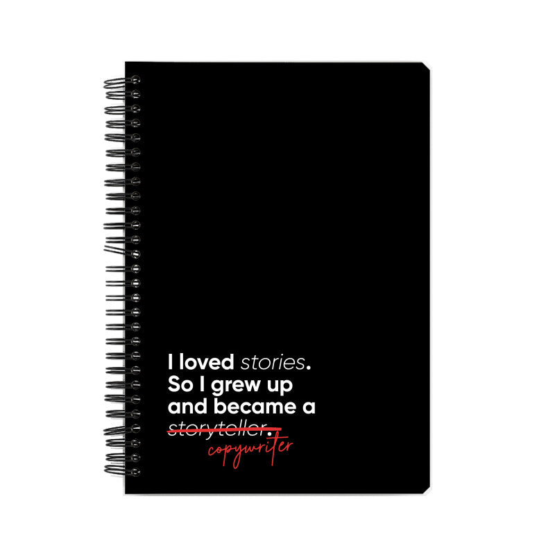Copywriter's Journey Notebook by Arting Out Loud